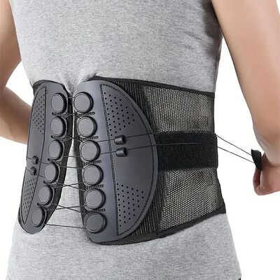 Unisex Lumbar Support Wrap Breathable Waist Back Brace Prote