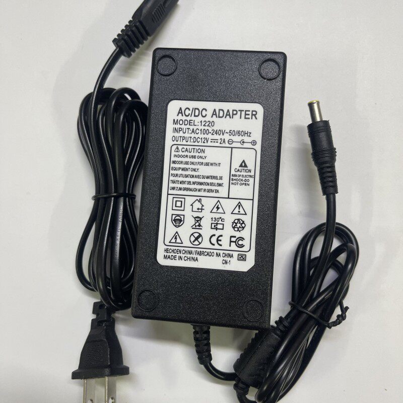 12V2A24W电源配接器线中