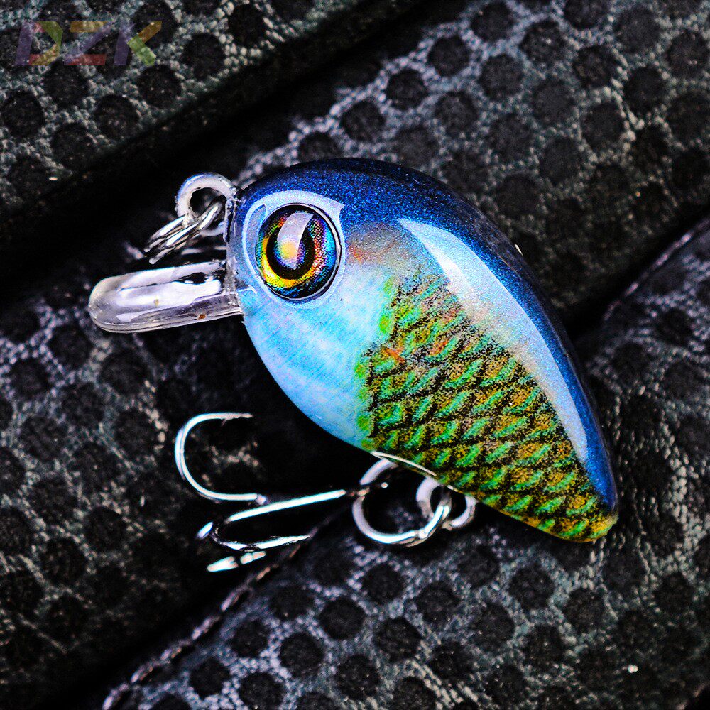 OEM定制小胖子摇滚路亚饵2.8cm/1.95g仿生塑料假饵打印饵工厂定m3