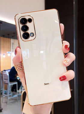 opporeno6pro手机壳2025新款女reno7/5/6/5K高档限量版男reno7pro硅胶全包防摔reno4/5por个性创意pro十曲屏