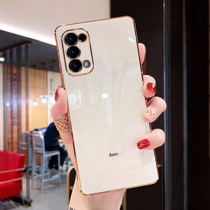 opporeno6pro手机壳2025新款女reno7/5/6/5K高档限量版男reno7pro硅胶全包防摔reno4/5por个性创意pro十曲屏