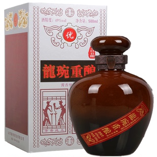 秦池酒业秦池龙琬重酿49度500ml吉品白酒酱香白酒礼品酒单瓶装
