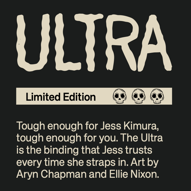 UltraW25新款单板滑雪固定器