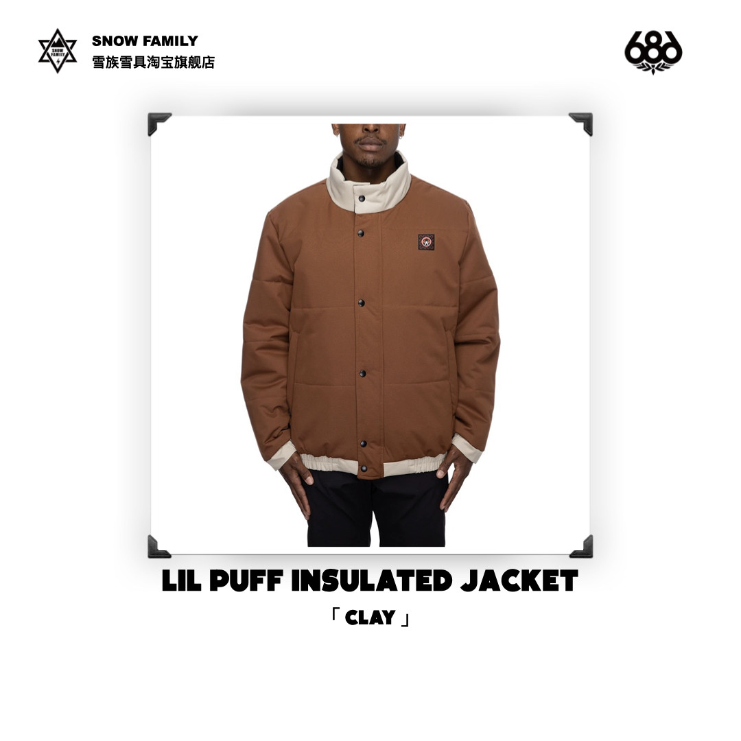 雪族 2122 686单板滑雪夹克mens lil puffinsulated jacket