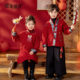 国风新年装 小少爷汉服中式 男宝宝过年衣服 男童拜年服冬装 儿童唐装