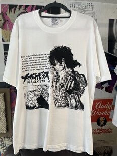 KAICHUJIN原创megalo box装甲重拳joe复古90s纯棉短袖