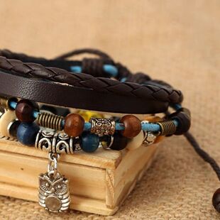 灵魂对撞Soul Collision嘻哈手链串小众情侣编织高级设计感可调节