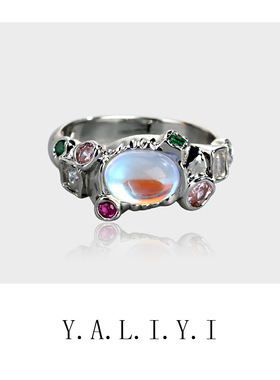 ins复古可调节戒指男潮牌小众