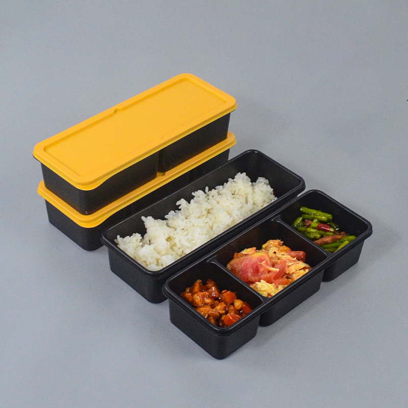 一次性1000ml日式长方形打包盒