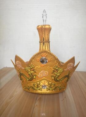 新款特价主法师帽 高档电脑刺绣 毗卢帽 （配五佛冠）