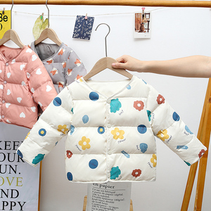 儿童羽绒服内胆洋气中小童双面穿轻薄外套