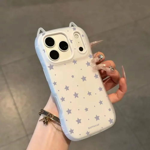 波点星星适用vivox300pro手机壳