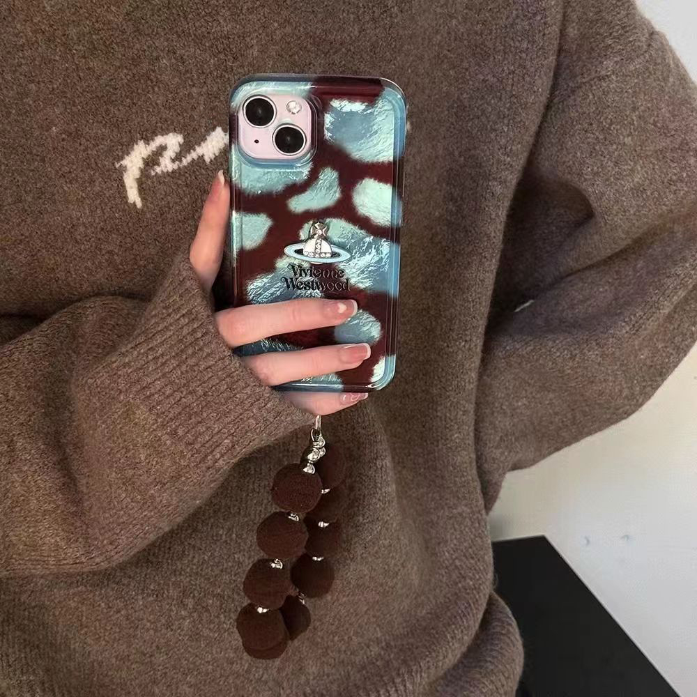 复古琥珀蓝韩适用苹果16手机壳