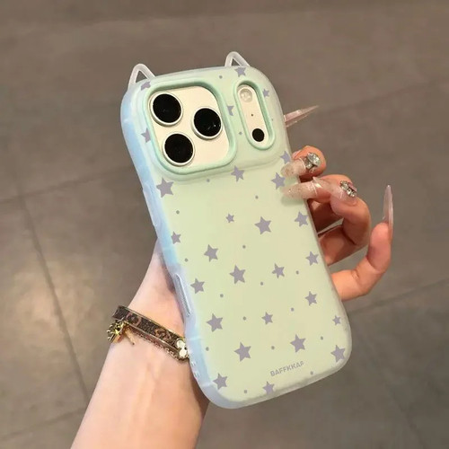 波点星星适用opporeno16手机壳