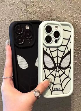 蜘蛛侠适用vivox100手机壳vivos17/s16/s15/s12/s10pro/s9新款iqooneo8情侣y52s/y78+/y53s男x80/x70/x60/x90