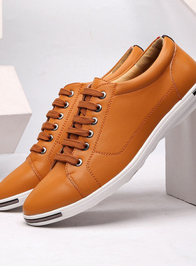 big size45 46 47 48 男板鞋 man Casual leather shoes Sneakers