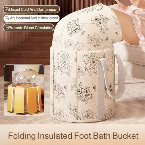 Remove Cold And Dampness Bathtub Footbath Foldable Fashion W