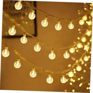 String Lights Garland Led Fairy Ball Christmas Light Crystal