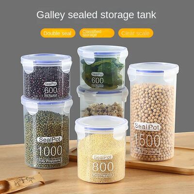 Kitchen Grain Sealed Jars Cereals Spices Snacks Tea Sealed S