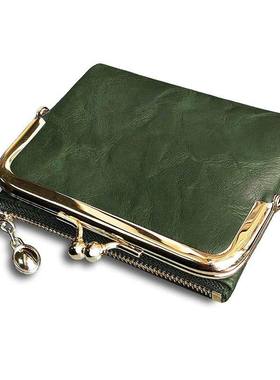 Women's Wallet Short Bifold Retro Multifunction Coin Purse