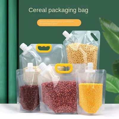 4Pcs Sealed Bags Set Grain Sugar Storage Pouch Kitchen Airti