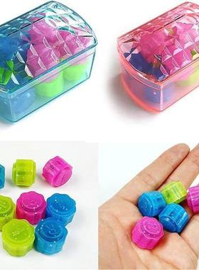 5Pcs Colored Pens, Retractable Gel Pens 0.5mm Colored Ink Qu