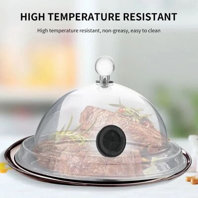 Molecular Cuisine Smoke Hood Food Grade Lid Dome Cover For S