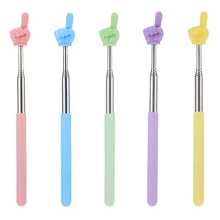 Steel Teaching Pointer Telescopic Rod Finger Design Teaching