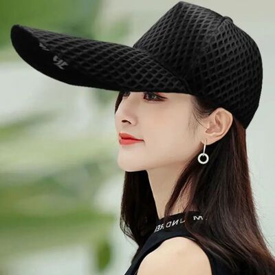 Oversize Trucker Cap Large Head Man hat 14cm Long Peak Big S