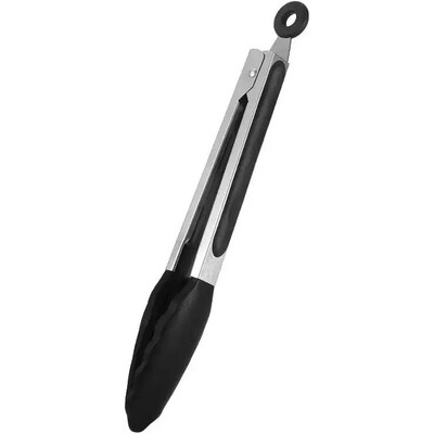 Premium Locking Tongs, 9 Inch with Silicone Tips, 480°F Hea