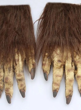 Halloween Wolf Gloves Werewolf Costume Christmas Fingernails