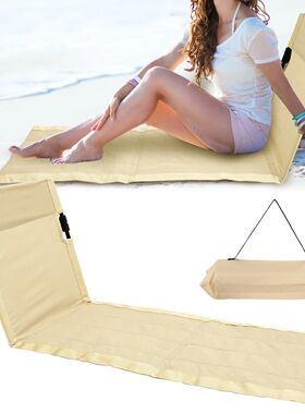 Outdoor Foldable Camping Chair Oxford Cloth Camping Floor Ch