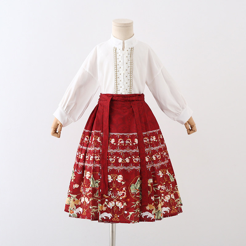 马面裙夏2024新款中秋儿童男国风表演服春秋公主洋气套装,童装/婴儿装/亲子装,唐装,淘宝优惠券,粉丝福利购,淘宝优惠卷