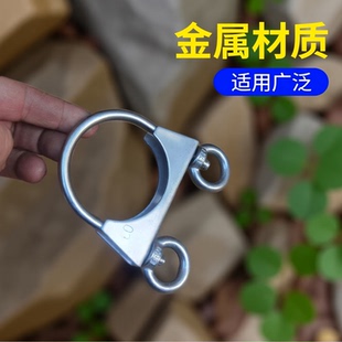东雨不锈钢圆环排气管卡箍吊环固定抱箍卡扣支架卡子钢管圆形管卡