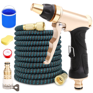 家用洗车高压水枪自来水浇水浇花神器防爆防冻伸缩水管软管铜套装