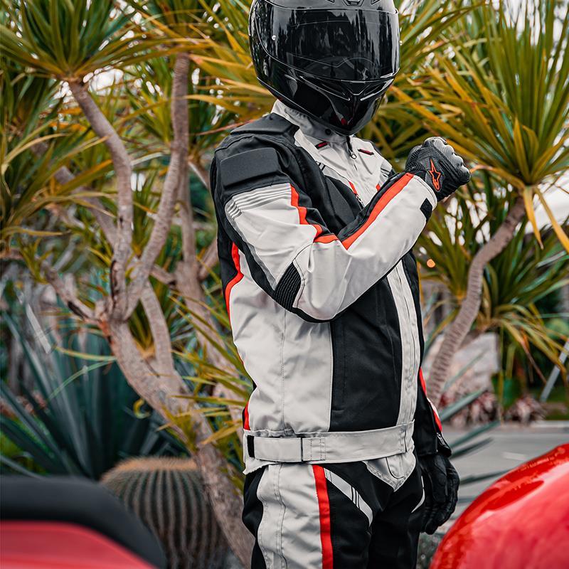 热销魔鬼竞赛摩托车骑行服男四季防风保暖机车赛车服骑士越野服夹