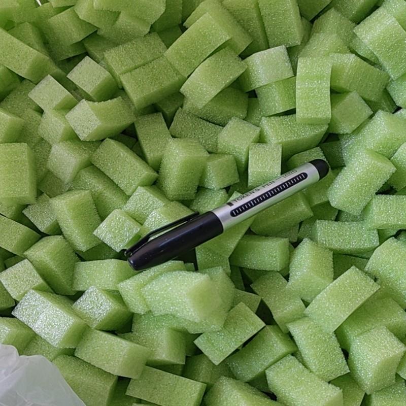 中性防碰撞Epe珍珠棉包装填充边角料，泡沫海绵颗粒小块