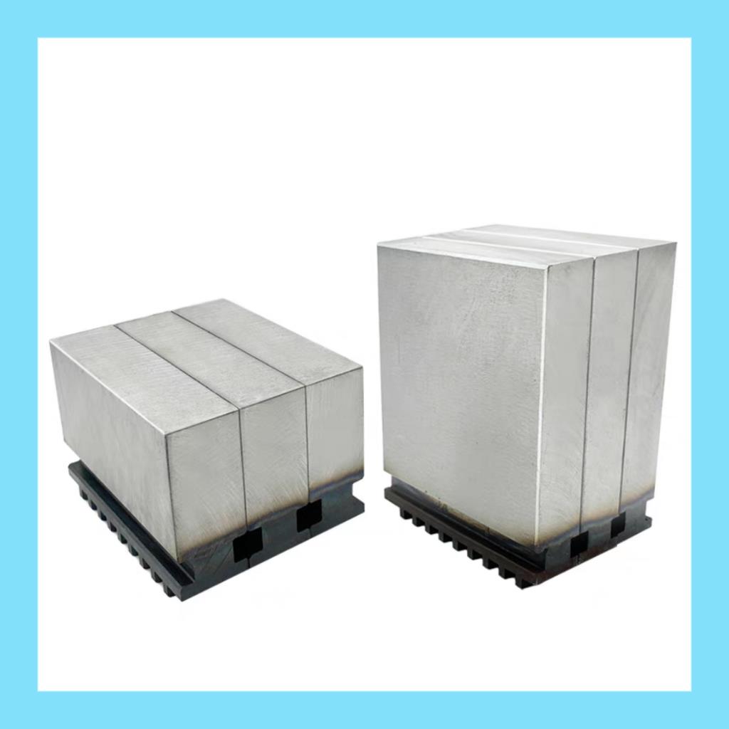 软爪卡盘软爪方爪加高软爪200 250 320长方块爪卡爪