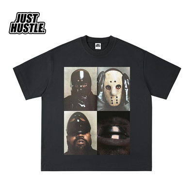 短袖欧美侃爷试听会美式重磅T恤