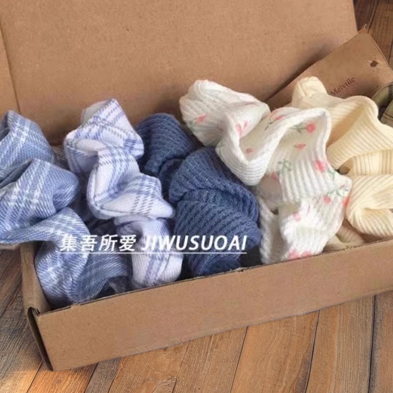 Brandy大肠发圈头饰网红同款ins高颜值少女韩国皮筋JK扎头发发绳