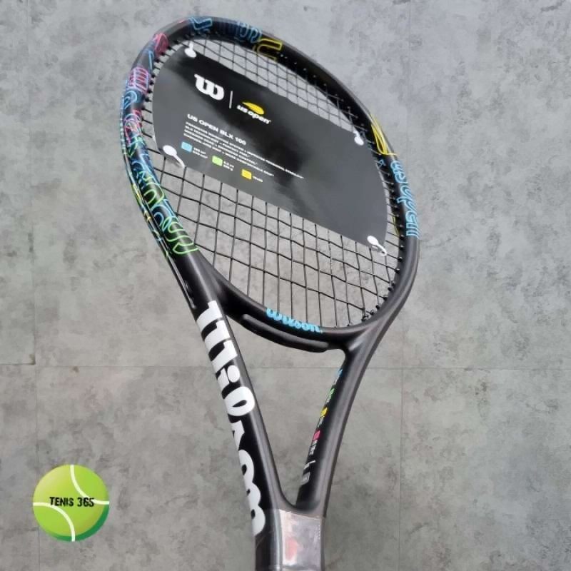 威尔胜Wilson US Open BLX 100美国公开赛涂鸦专业网球拍小黑拍