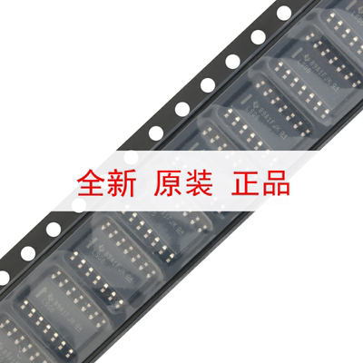 原装正品 SN74LS06DR SOIC-14 高电压输出六路反相缓冲器/驱动器