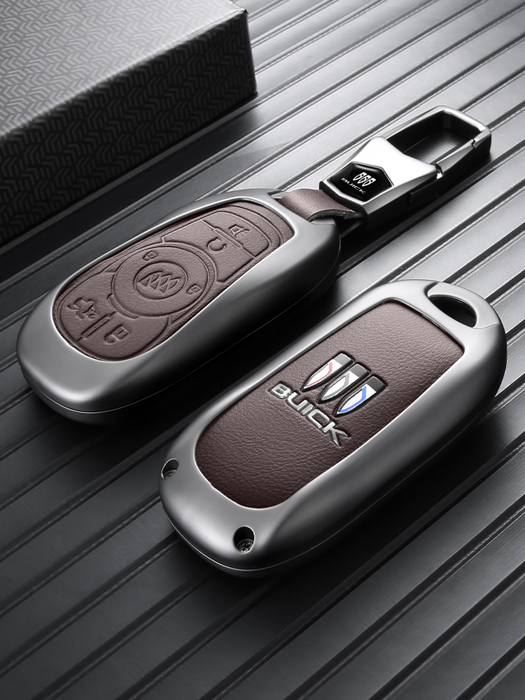 别克君威钥匙套威朗pro汽车君越gl8陆尊昂科威plus凯越专用包扣壳