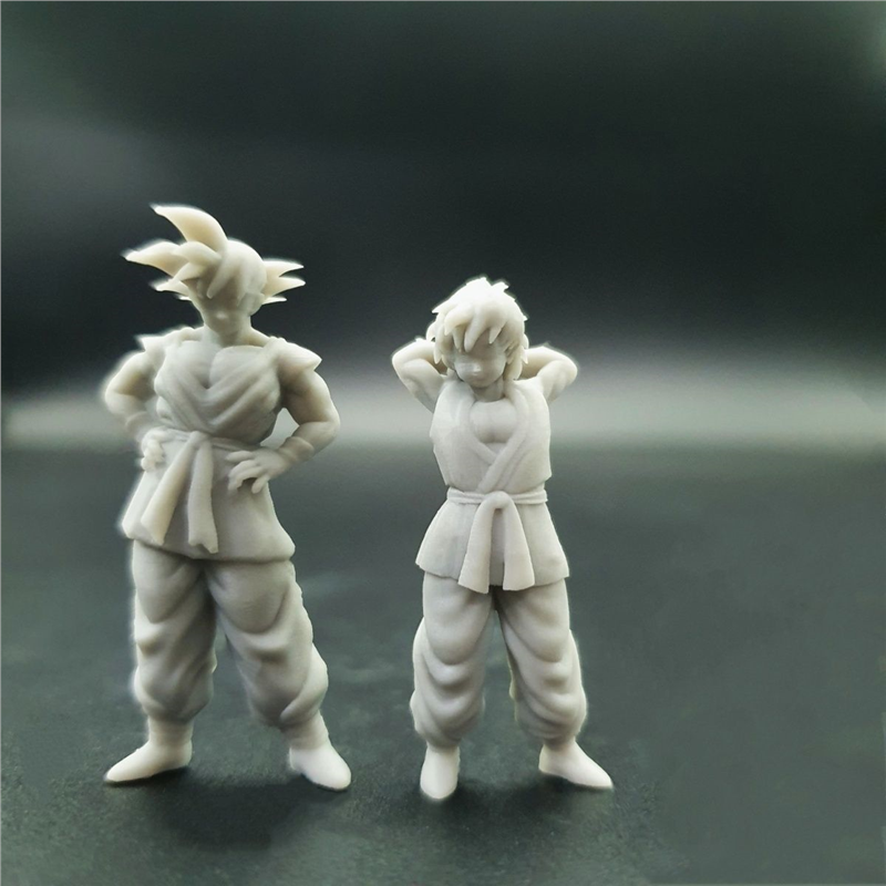 潮玩DIY手工 龙珠GT系列青年 悟天 1/43人偶模型手办场景