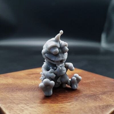 还原剧中微缩场景小比例手办小小怪兽系列塔伊销1/43模型场景白模