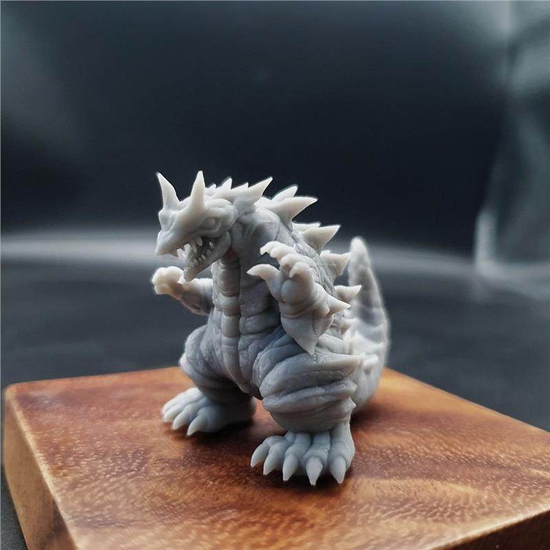 潮玩DIY手工 小小怪兽系列 莫斯阿甲 1/43人偶模型手办场景