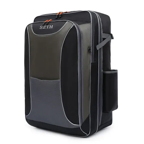 双肩包防水鱼竿包大容量钓椅包多功能钓椅背包鱼护包加厚包