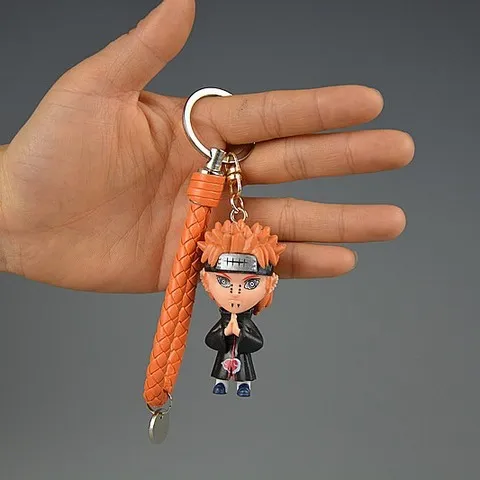 车载钥匙扣挂件手办摆件卡通饰品潮玩火影忍者动漫周边模型