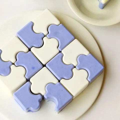 烘焙模硅胶模具雪糕拼图DIY甜点慕斯蛋糕慕斯巧克力法式冰块三信