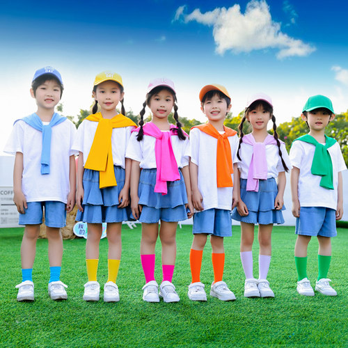 幼儿园毕业照小学生运动会牛仔